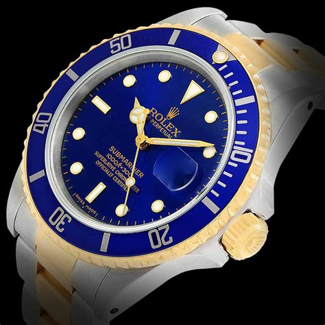 rolex submariner blu acciaio interno|rolex submariner m version.